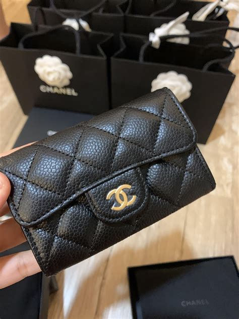 chanel replica business card holder|chanel wallets for sale.